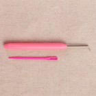 Набор для вязания «Лумы», d = 14/19/24/29 см, игла и крючок в комплекте, цвет разноцветный - Фото 3
