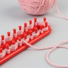 Набор для вязания «Лумы», 25/36/47/57 см, игла и крючок в комплекте, цвет разноцветный - Фото 4