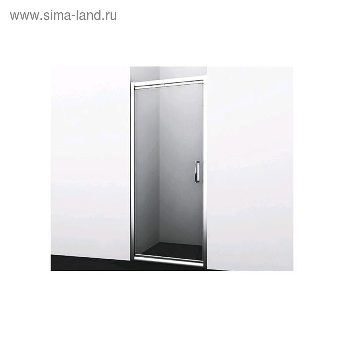 Душевая дверь WasserKRAFT 27I12, 1000 х 2000 мм, распашная, прозрачная - Фото 1