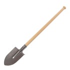 Лопата штыковая, острая, титановая, L = 93 см, деревянный черенок (ВС) - фото 10807984