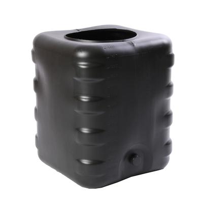 УЦЕНКА Бак для душа, 150 л, без крышки, с резьбой под кран, чёрный