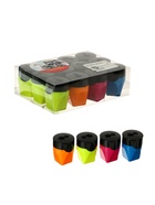 Точилка Calligrata «Классика», двойная, с контейнером, МИКС - Фото 2