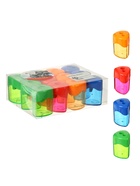 Точилка Calligrata «Классика», двойная, с контейнером, МИКС - Фото 2