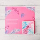 Открытка с местом для шоколадки «Самой чудесной» (комплект 5 шт) - фото 59761609