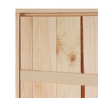 Дверной блок для бани, 180×80 см, сосна, на клиньях, массив, «Добропаровъ» 5132773