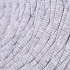 Трикотажная лента "Лентино" лицевая 100м/320±15гр, 7-8 мм (светло-серый меланж) - Фото 3