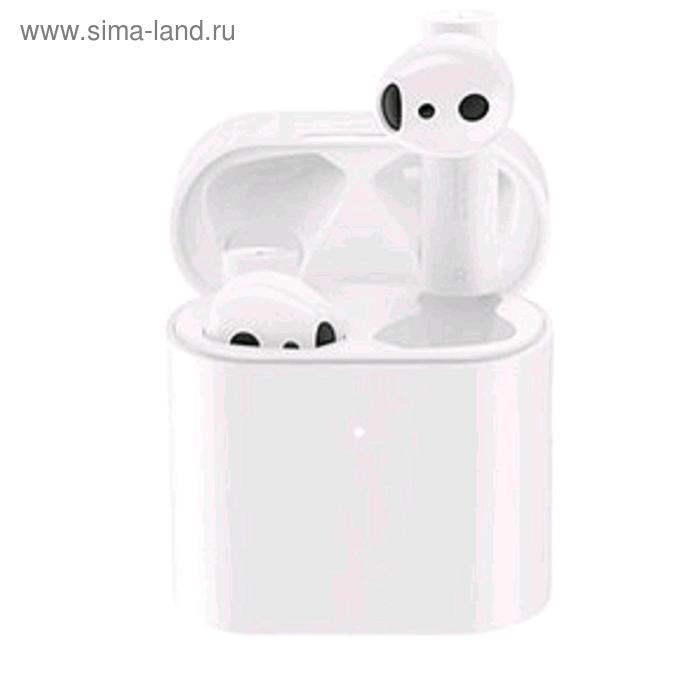 Наушники Xiaomi Mi True Wireless Earphones 2 вкладыши, беспроводные, Bluetooth 5.0, белые - Фото 1