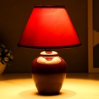 Лампа настольная 32006/1 E14 40 Вт фиолетовый 17×17×24 см RISALUX - Фото 6