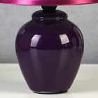 Лампа настольная 32006/1 E14 40 Вт фиолетовый 17×17×24 см RISALUX - Фото 8