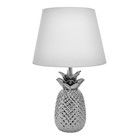 Лампа настольная «Ананас» Е14 40 Вт серебро 22×22×36 см RISALUX - Фото 7