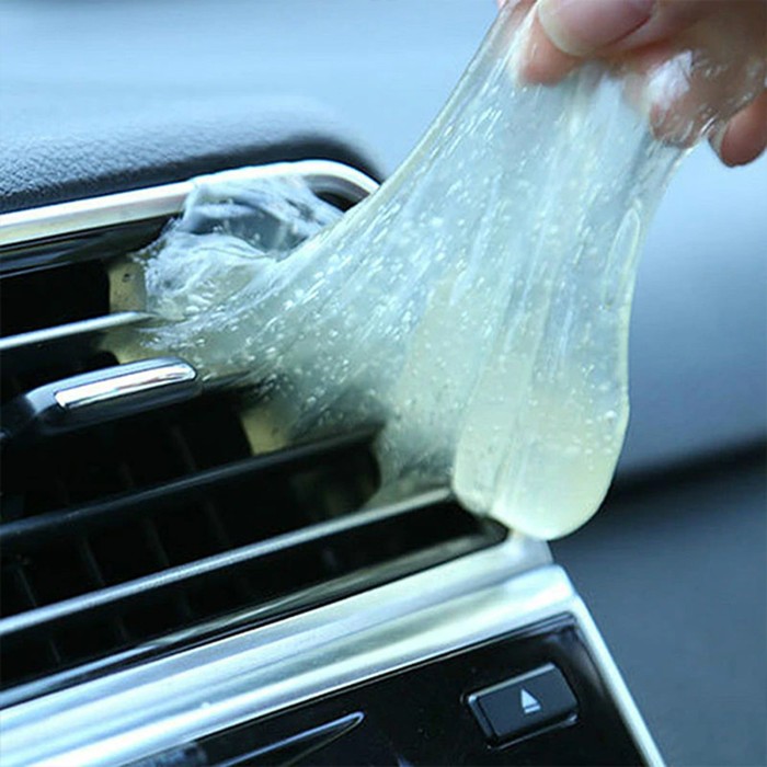 Лизун-очиститель салона автомобиля, 160 г, пластиковый туб - Фото 1