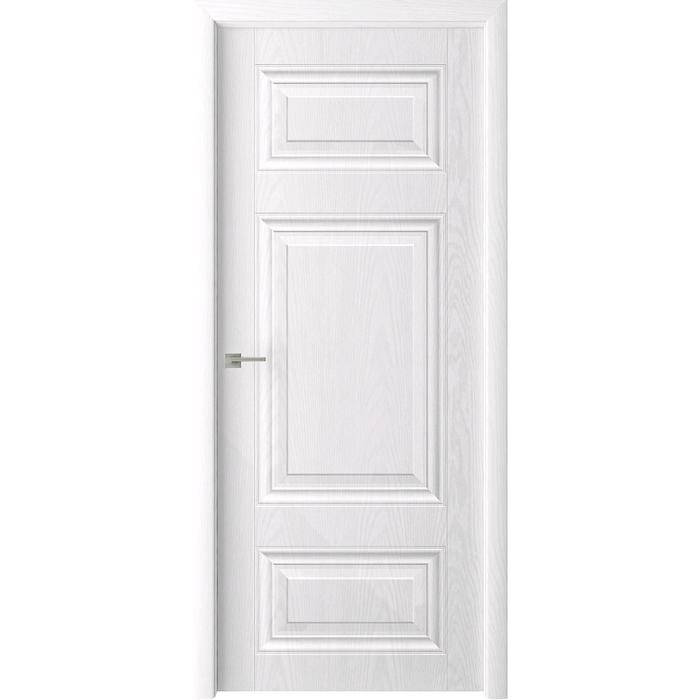 Дверное полотно «Элитекс 2», 800 × 2000 мм, глухое, цвет белый ясень