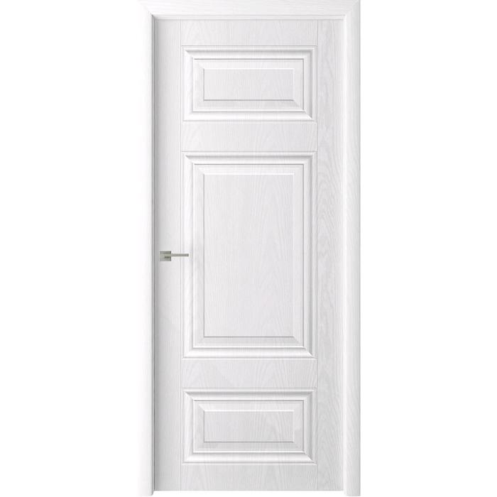 Дверное полотно «Элитекс 2», 900 × 2000 мм, глухое, цвет белый ясень