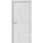 Дверное полотно GEOMETRY-3, 600 × 2000 мм, глухое, цвет бетон снежный - фото 294944530