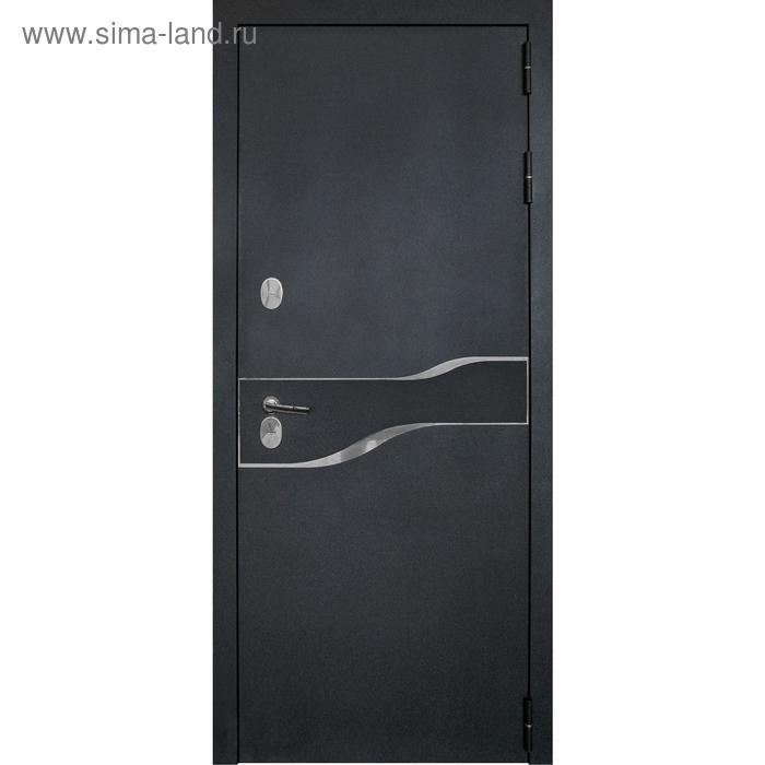 Входная дверь «Амакс Термо», 860 × 2050 мм, левая, цвет чёрный шёлк - Фото 1