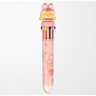 Ручка шариковая 10-цветная 0,5мм "Шапочка розовая" (штрихкод на штуке) - фото 320828942