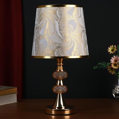 Лампа настольная 58078/1 E27 40 Вт золото 25×25×40.5 см RISALUX