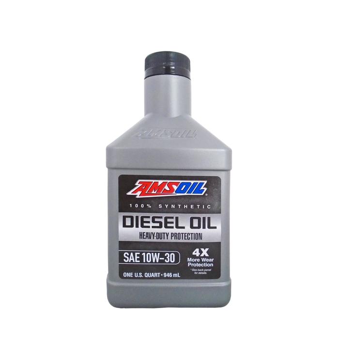 Моторное масло AMSOIL Heavy-Duty Synthetic Diesel Oil SAE 10W-30, 0,946л - Фото 1