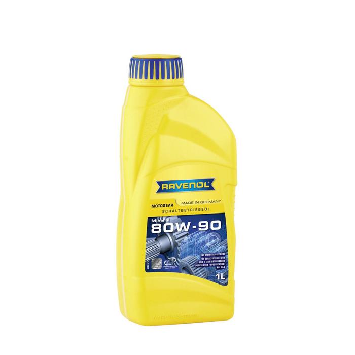 Трансмиссионное масло RAVENOL Motogear SAE 80W-90 GL-4, 1л - Фото 1