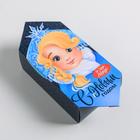 Сборная коробка‒конфета «Счастливого праздника», 9,3 х 14,6 х 5,3 см, Новый год - Фото 1