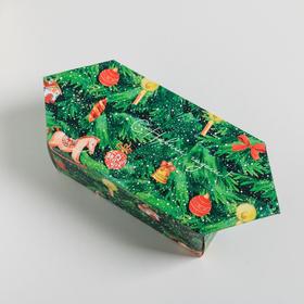 Сборная коробка‒конфета «Сказки в Новом году», 9,3 × 14,6 × 5,3 см