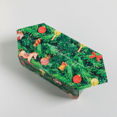 Коробка подарочная новогодняя «Сказки в Новом году», 9.3×14.6×5.3 см