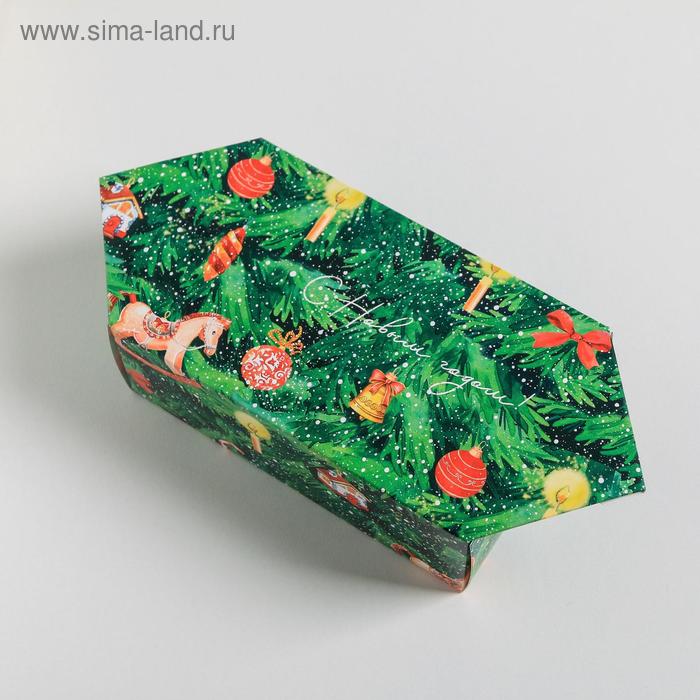 Сборная коробка‒конфета «Сказки в Новом году», 9,3 × 14,6 × 5,3 см