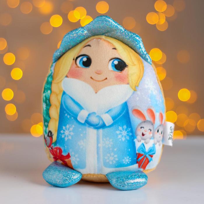 Мягкая игрушка «Новый Год», снегурочка - Фото 1