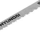 Пилки для лобзиков HYUNDAI T101BRF, дерево/пластик, 100/74 мм, шаг 2.5, BiM, 2 шт. - Фото 2