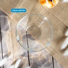 Набор детской посуды Доляна «Мишутка», 3 предмета: кружка 200 мл, миска 450 мл, тарелка d=20 см, стекло, прозрачный, голубой - Фото 5