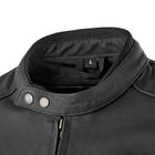 Куртка кожаная мужская CHEASTOR, размер S, чёрная - Фото 4