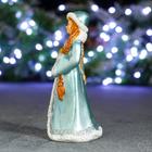 Фигура "Снегурочка в золотых варежках" 10х7х15см - фото 24282725