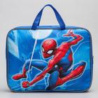 Папка с ручками текстильная А4, 350х270х100 мм, Человек-паук - фото 30752241