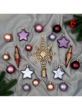 Золотисто-сиреневые оттенки