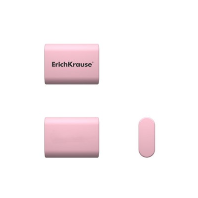 Ластик ErichKrause Sponge 37×33×15 мм, микс, цена 1 шт.