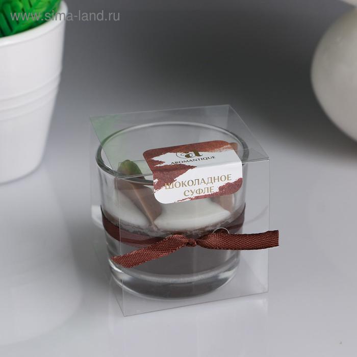 Свеча ароматическая в стакане "Шоколадное суфле", 60 г - Фото 1