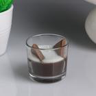 Свеча ароматическая в стакане "Шоколадное суфле", 60 г - Фото 2