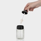 Ёмкость для масла Доляна «Глейд», 250 мл, с кисточкой, стекло, прозрачная - Фото 5