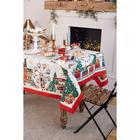 Скатерть новогодняя «Этель. Новогодняя ярмарка»: скатерть 150×180 ±3 см с ГМВО, 100% хлопок, 190 г/м² - Фото 2