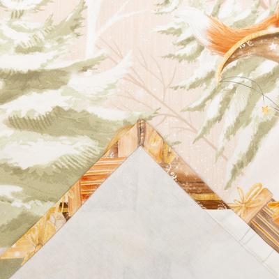 Скатерть новогодняя «Этель» Christmas forest, 150×110 ±3 см с ГМВО, 100% хлопок, 190 г/м²