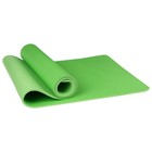 Коврик для йоги Sangh, 183х61х0,7 см, цвет зелёный - Фото 4