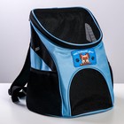 Рюкзак для переноски животных «Лучший друг» 31х23х30 см - Фото 2