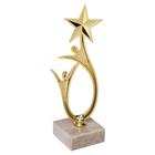 Кубок «Ты звезда», наградная фигура, золото, 18 х 5,5 см, пластик, золото - Фото 3