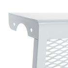 УЦЕНКА Экран на чугунный радиатор «Лидер», 490×610×150 мм, 5 секций, металлический, белый - Фото 2