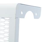 УЦЕНКА Экран на чугунный радиатор «Лидер», 490×610×150 мм, 5 секций, металлический, белый - Фото 3