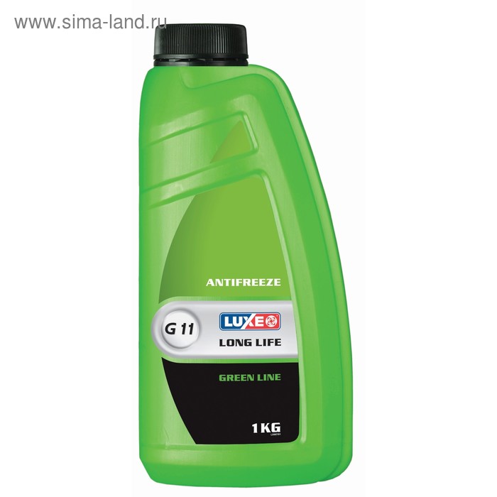 Антифриз LUXE Long Life G11, зелёный, 1 кг - Фото 1