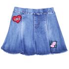 Юбка джинсовая для девочек, рост 98 см - фото 108436846