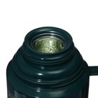 Термос 1 л, со стеклянной колбой, сохраняет тепло 8 ч, 12 х 28 см, зеленый - Фото 4