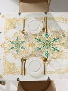 Набор новогодний «Этель» Golden Christmas: скатерть 150×180 ±3 см с ГМВО, салфетка 40×40 см - 8 шт. - фото 7616136