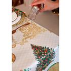 Скатерть новогодняя «Этель» Golden Christmas, 150×110±3 см с ГМВО, 100% хлопок, 190 г/м² - Фото 6
